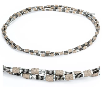 Sintered Diamond Wire Saw for Granite Block Cutting